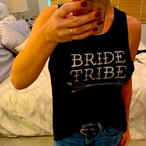 “Bride Tribe” muscle-tee.